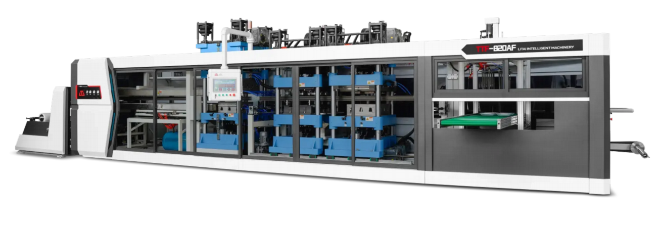 Four-station Large Plastic Thermoforming Machine